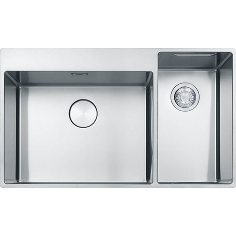 Franke Box Centre Double Bowl Sink HOF Kit | BWX220-54-27 SBR - Image 2