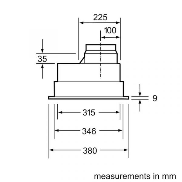 Bosch Integrated Rangehood | DHL555BAU - Image 3