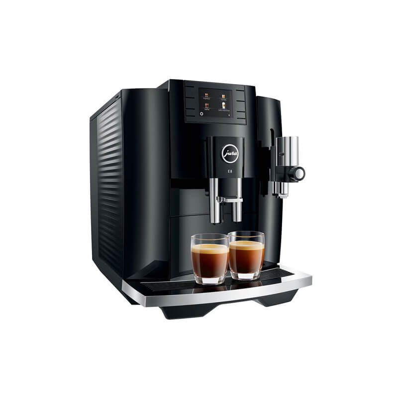 Jura Automatic Coffee Machine | E8 Piano Black - Image 3