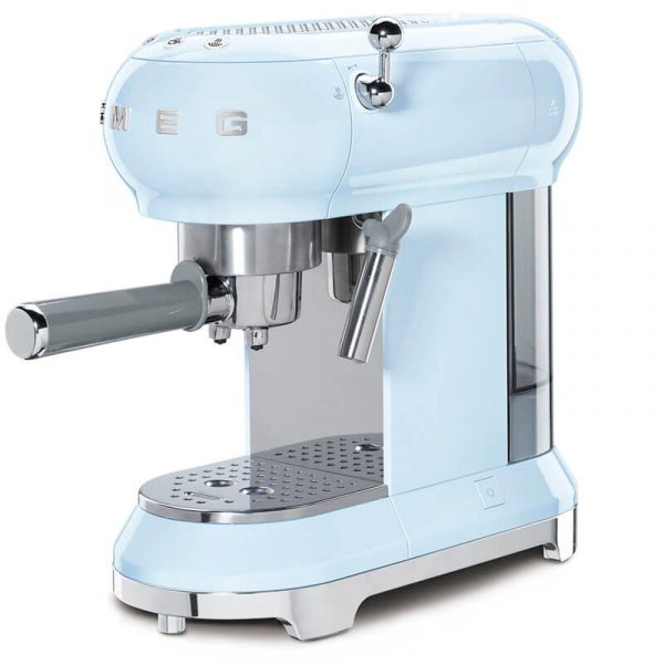 Smeg Appliances Coffee Machine - Pastel Blue | ECF01PBAU - Image 3