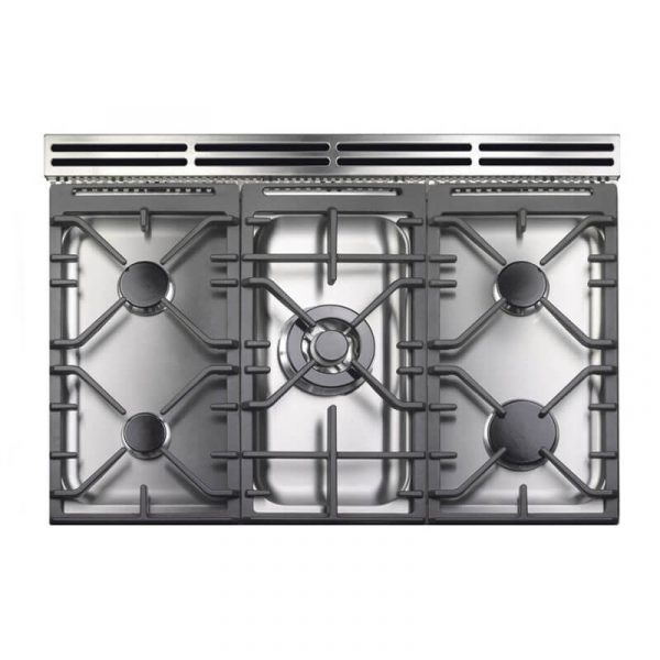 Falcon Elise 90cm China Blue & Nickel Dual Fuel Range Cooker | ELS90DFCA-N - Image 2