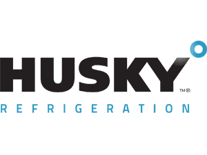 Husky logo representing high-quality refrigeration and kitchen appliances