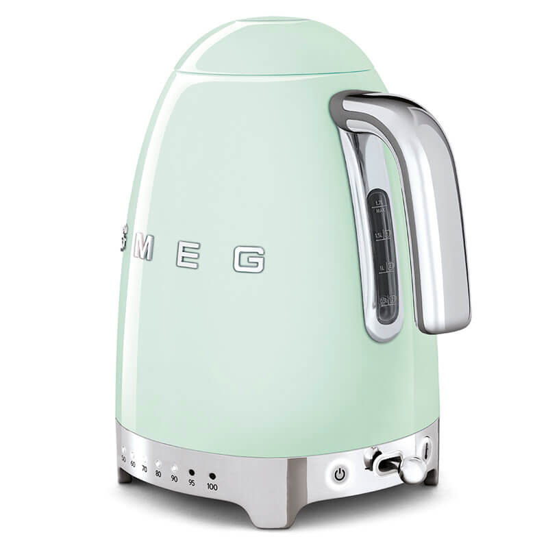 Smeg Appliances Variable Temp Kettle - Pastel Green | KLF04PGAU - Image 3