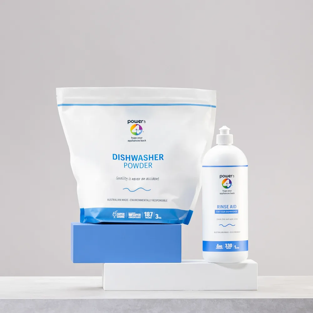 Power of 4 Dishwash Essentials – Effective Cleaning for Kitchen Appliances Power of 4 dishwash essentials for kitchen appliances and dishwashers