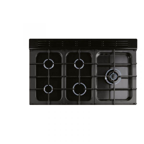 Falcon Professional Fx 100cm Slate & Chrome Dual Fuel Range Cooker | PROPL100FXDFSL-CH - Image 2