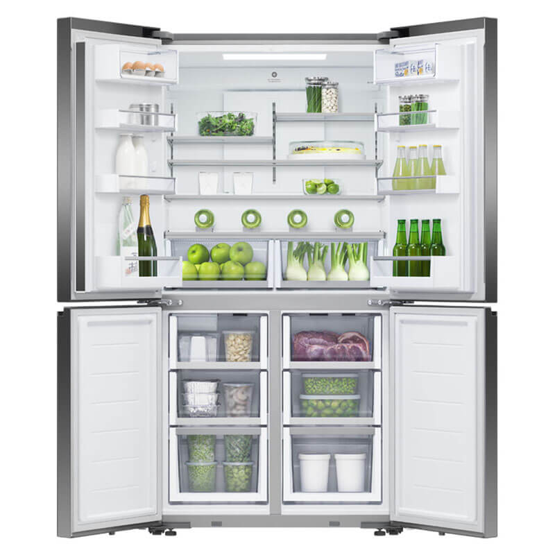 Fisher & Paykel 538L Series 7 Quad Door Refrigerator Freezer Ice & Water | RF605QZUVB1 - Image 3