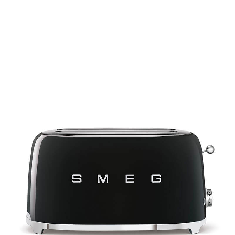 Smeg Appliances Toaster - Long Slot Black | TSF02BLAU - Image 2