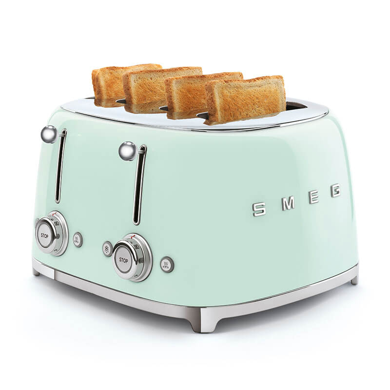 Smeg Appliances Toaster - 4 Slice Pastel Green | TSF03PGAU - Image 2