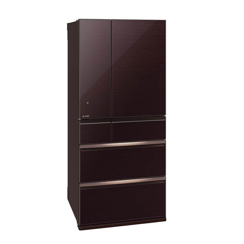 Mitsubishi Multi Drawer Dark Mahogany 700L | MR-WX700C-BR-A - Image 2