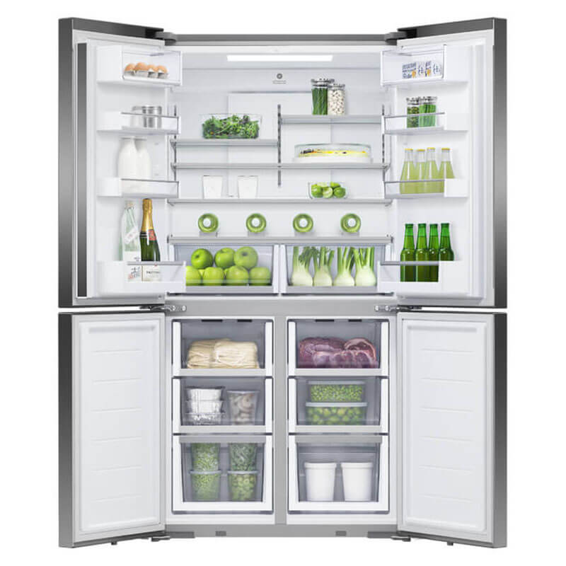 Fisher & Paykel 538L Series 7 Quad Door Refrigerator Freezer | RF605QDVB2 - Image 3