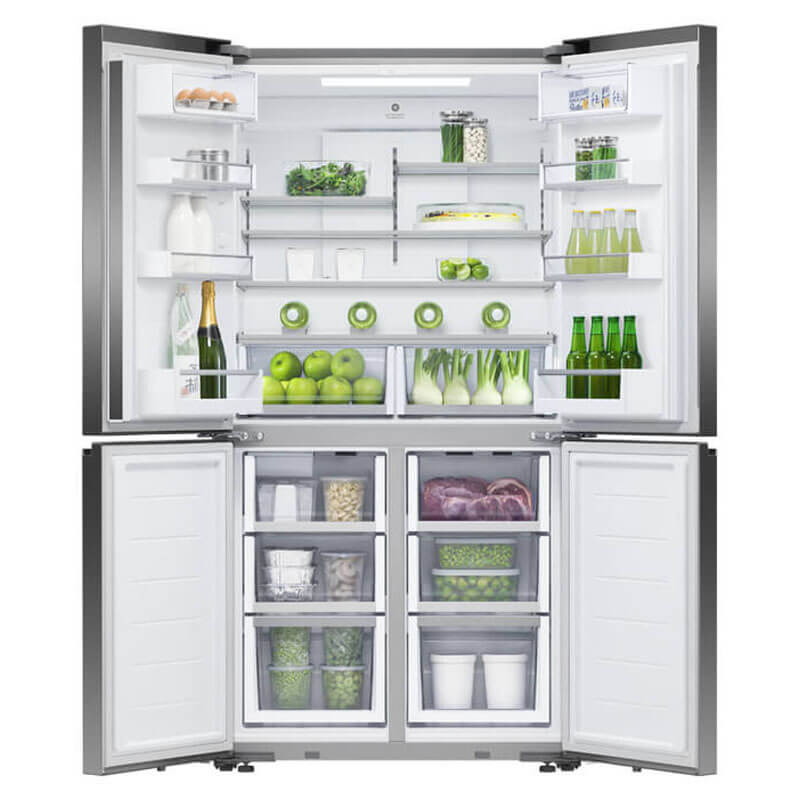 Fisher & Paykel 538L Series 7 Quad Door Refrigerator Freezer Ice & Water | RF605QNUVB1 - Image 3