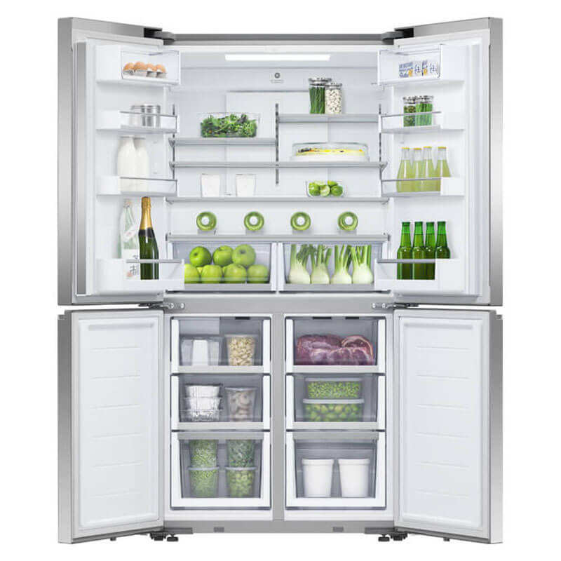 Fisher & Paykel 538L Series 7 Quad Door Refrigerator Freezer Ice & Water | RF605QNUVX1 - Image 3