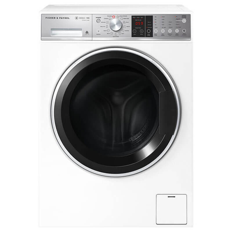 Fisher & Paykel Series 9 11kg WH1160S1 Front Load Washer, a high-performance front loader washing machine with a sleek design.