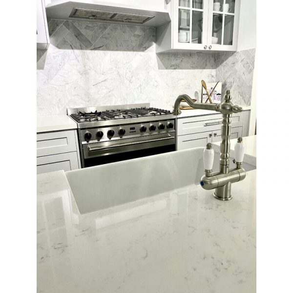 Turner Hastings Frances Twin Mixer Brushed Nickel | 18117BN5 - Image 2