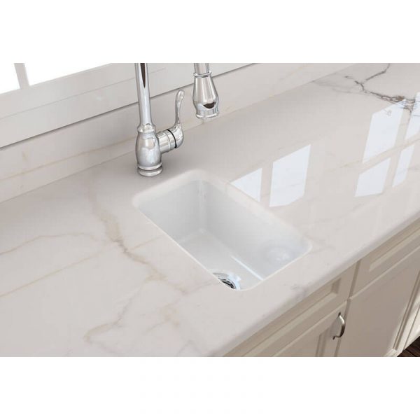 Turner Hastings Cuisine 30 x 46 Fine Fireclay Single Bowl Sink White Gloss | CU30FS - Image 3