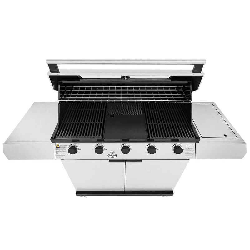 Beefeater 1200 Series 5 Burner Freestanding BBQ - Stainless Steel | BMG1251SB - Image 2