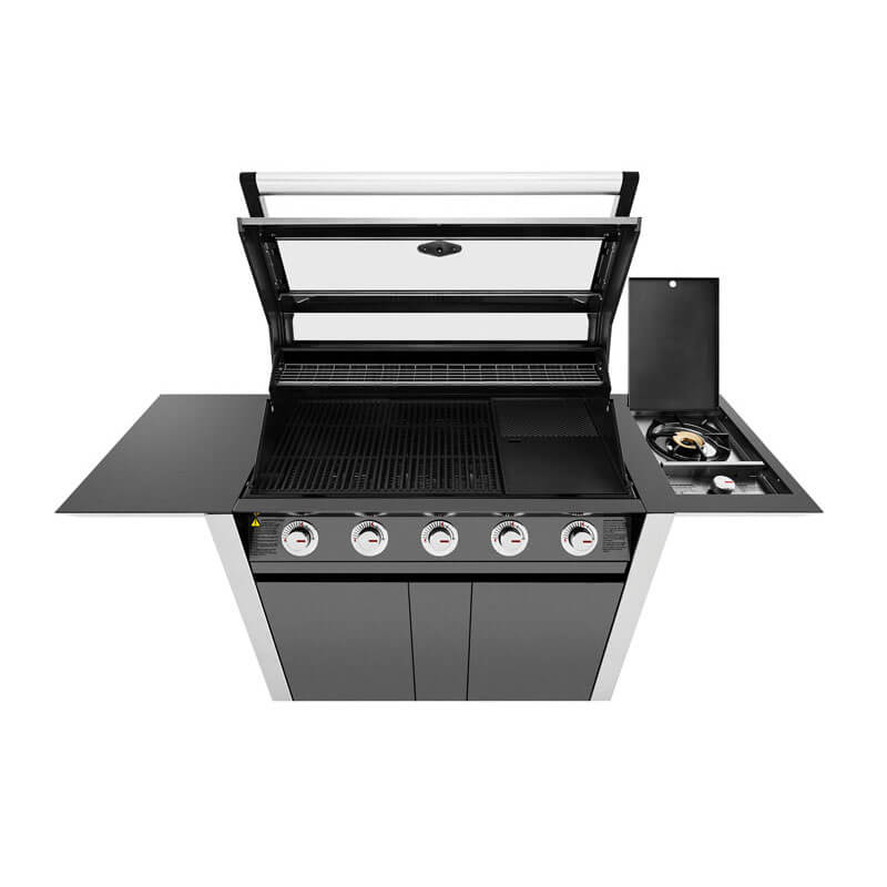 Beefeater 1600 Series Dark 5 Burner BBQ & Trolley with Side Burner | BMG1651DA - Image 2