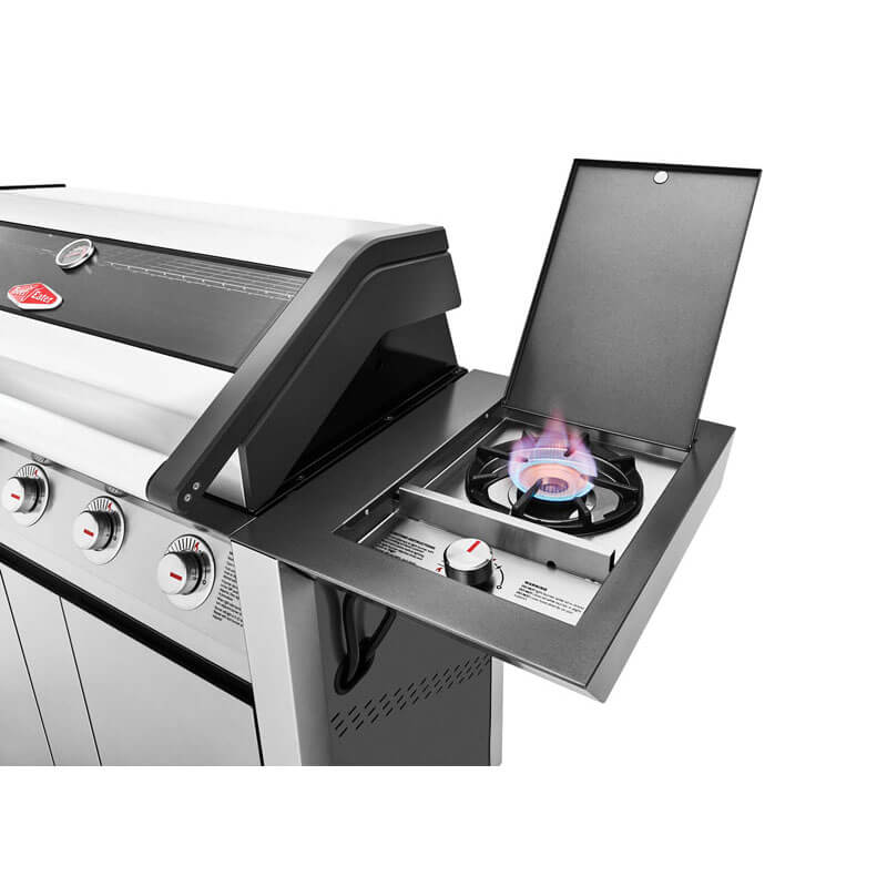 Beefeater 1600 Series 5 Burner BBQ & Trolley with Side Burner - Stainless Steel | BMG1651SA - Image 3