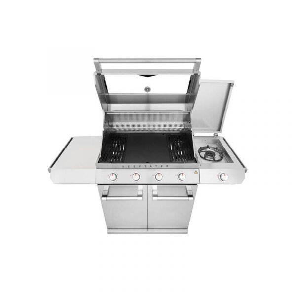 Beefeater 7000 Classic 4 burner BBQ side burner & trolley Stainless Steel | BMG7642SA - Image 2