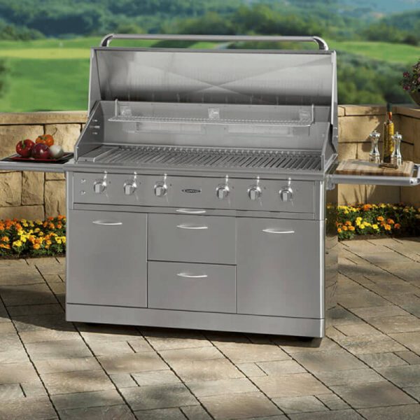 Capital 52" Cart Model Open Grill BBQ - LPG Gas | ACG52RFS.1L - Image 2