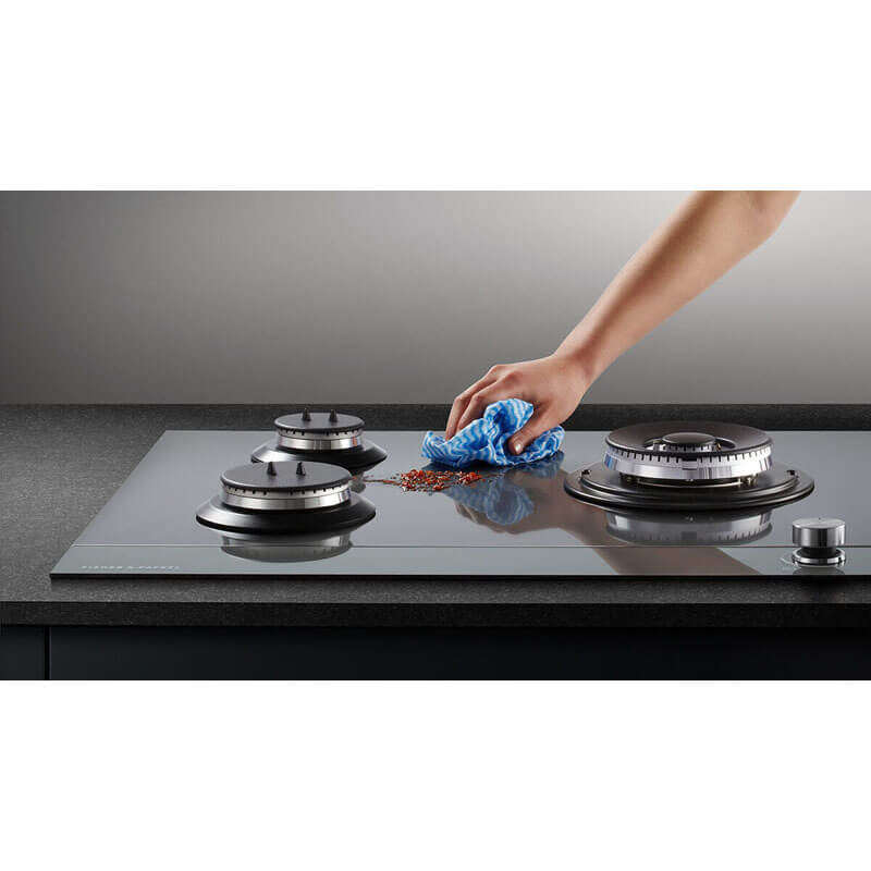 Fisher & Paykel 60cm Series 9 3 Burner Gas Cooktop LPG | CG603DLPGB4 - Image 3