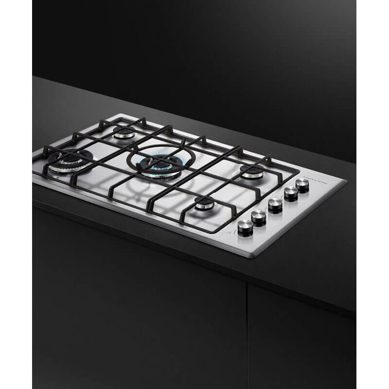 Fisher & Paykel 90cm Series 5 5 Burner Gas Cooktop Natural Gas | CG905CNGX2 - Image 2