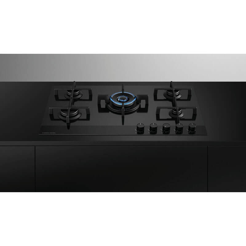 Fisher & Paykel 90cm Series 9 5 Burner Gas Cooktop Natural Gas | CG905DNGGB4 - Image 2