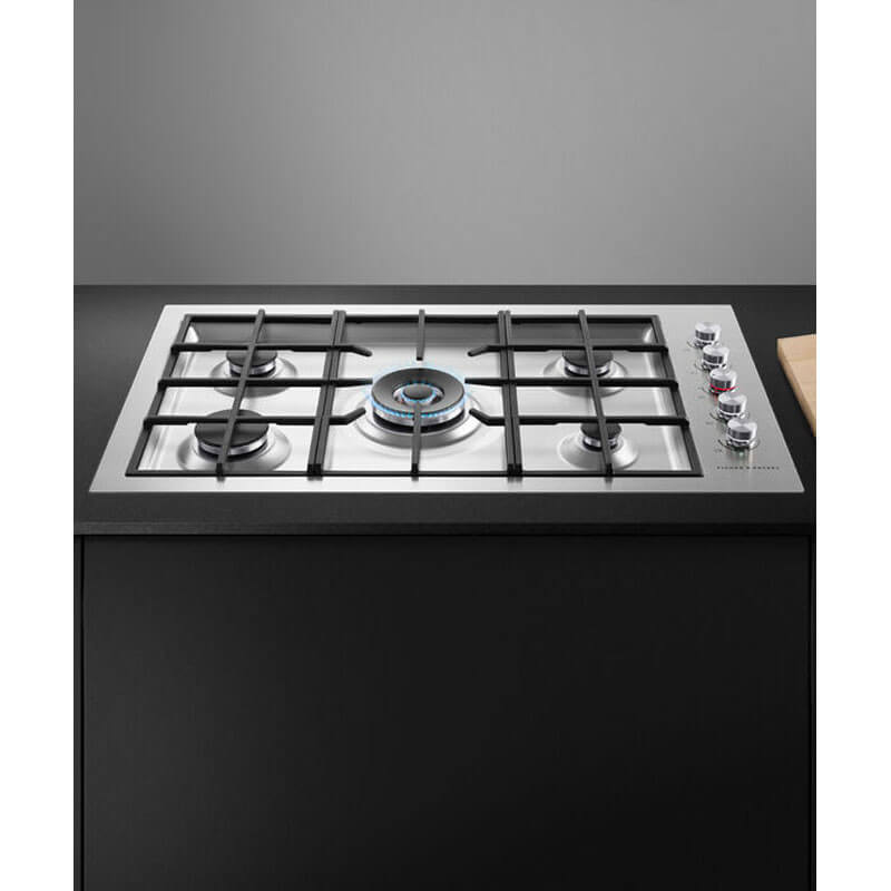 Fisher & Paykel 90cm Series 9 5 Burner Gas Cooktop Flush Fit LPG | CG905DWLPFCX3 - Image 2