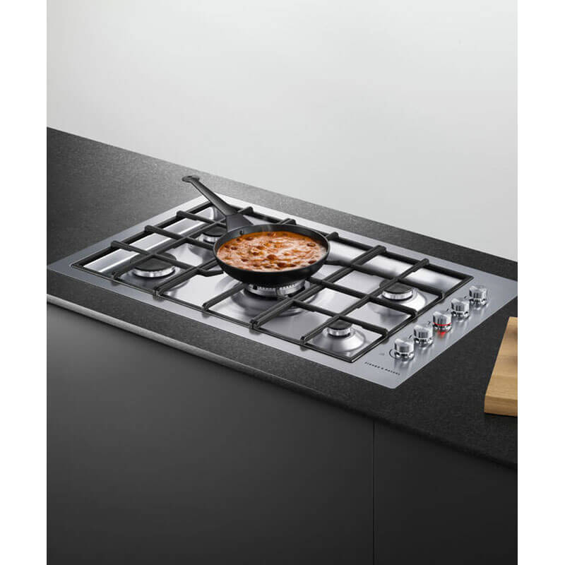 Fisher & Paykel 90cm Series 9 5 Burner Gas Cooktop Flush Fit LPG | CG905DWLPFCX3 - Image 3