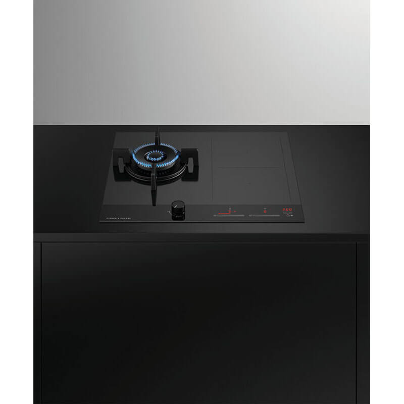 Fisher & Paykel 60cm Series 9 1 Burner + 2 Zone Hybrid Cooktop 2 SmartZones Natural Gas | CGI603DNGTB4 - Image 2