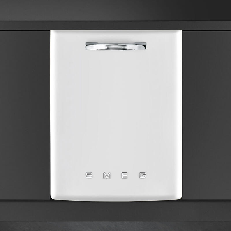 Smeg Appliances Fab Retro Built In Dishwasher White | DWIFABB2 - Image 2