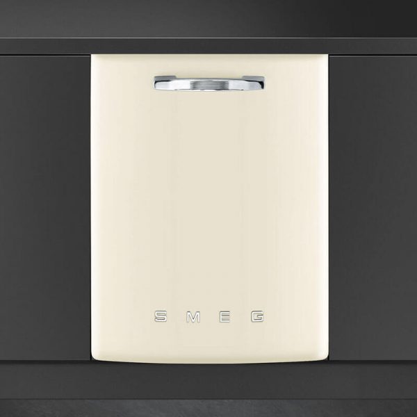 Smeg Appliances Fab Retro Built In Dishwasher Cream | DWIFABP2 - Image 2