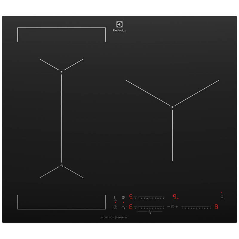 Electrolux 60cm 3 Zone Induction Cooktop | EHI635BE - Image 3