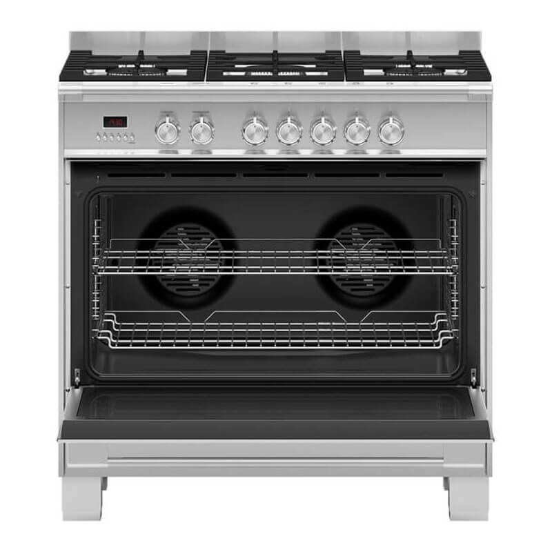 Fisher & Paykel 90cm Series 7 Classic 5 Burner Dual Fuel Cooker | OR90SCG2X1 - Image 2