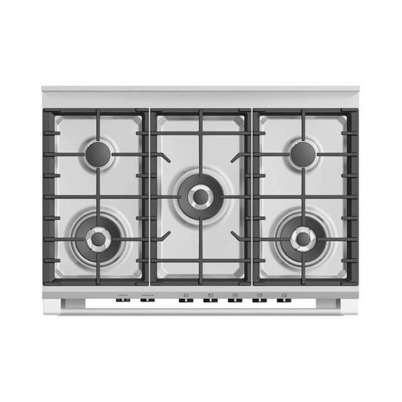 Fisher & Paykel 90cm Series 7 Classic 5 Burner Dual Fuel Cooker | OR90SCG2X1 - Image 3