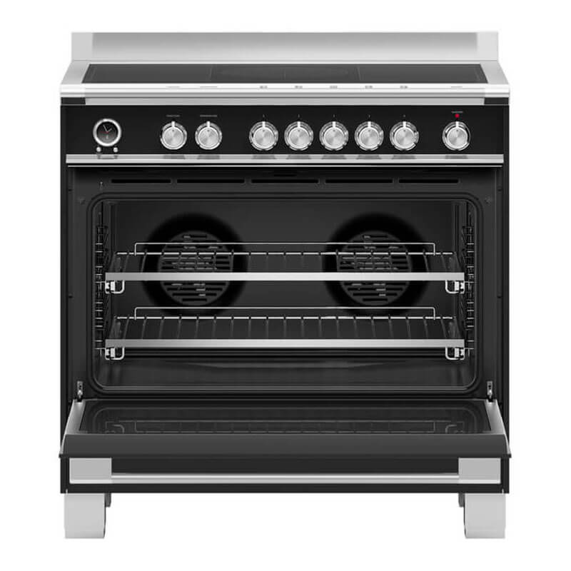 Fisher & Paykel 90cm Series 9 Classic 5 Zone Induction Pyrolytic Cooker 2 SmartZones | OR90SCI6B1 - Image 2