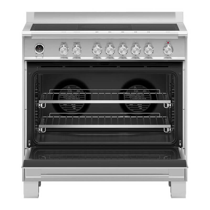 Fisher & Paykel 90cm Series 9 Classic 5 Zone Induction Pyrolytic Cooker 2 SmartZones | OR90SCI6X1 - Image 2