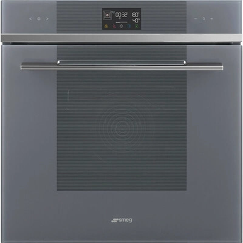 Smeg 60cm Linea Pyrolitic Steam Oven – Silver | SOPA6102S2PS featuring sleek silver finish with modern design, offering advanced cooking functions for your kitchen.