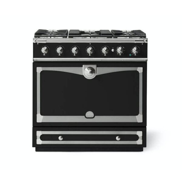 La Cornue Albertine90 Matt Black Cooker | ALB90DFMB - Image 3