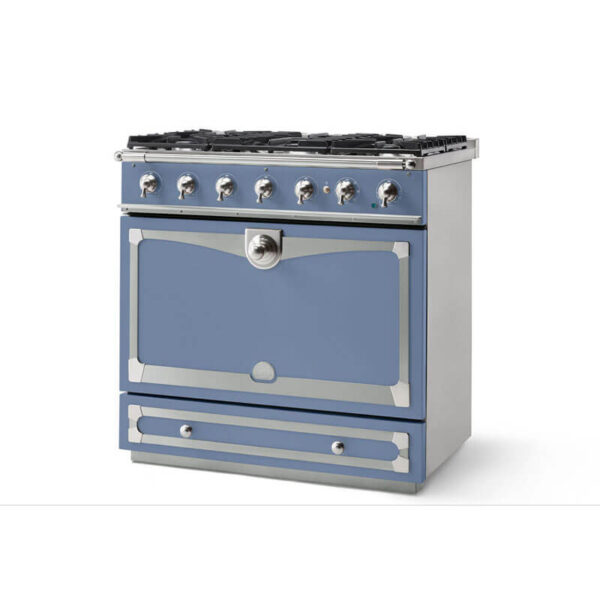 La Cornue Albertine90 Paris Blue Cooker | ALB90DFPB - Image 3