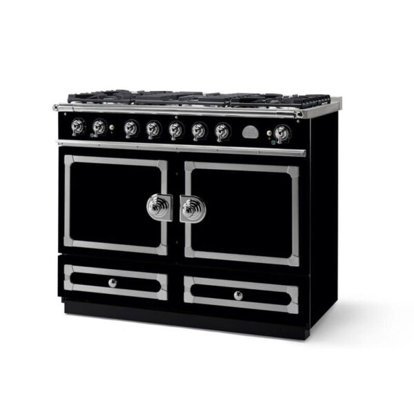 La Cornue CornuFe110 Shiny Black Cooker | CFE110DFBL - Image 3