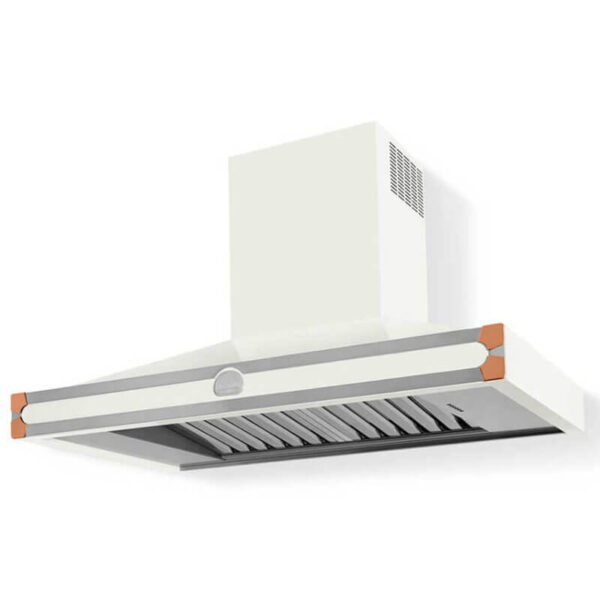 La Cornue CornuFe110 Pure White Rangehood | HS1W - Image 3