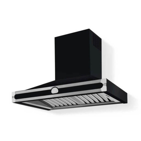 La Cornue Albertine90 Shiny Black Rangehood | HS9M - Image 2