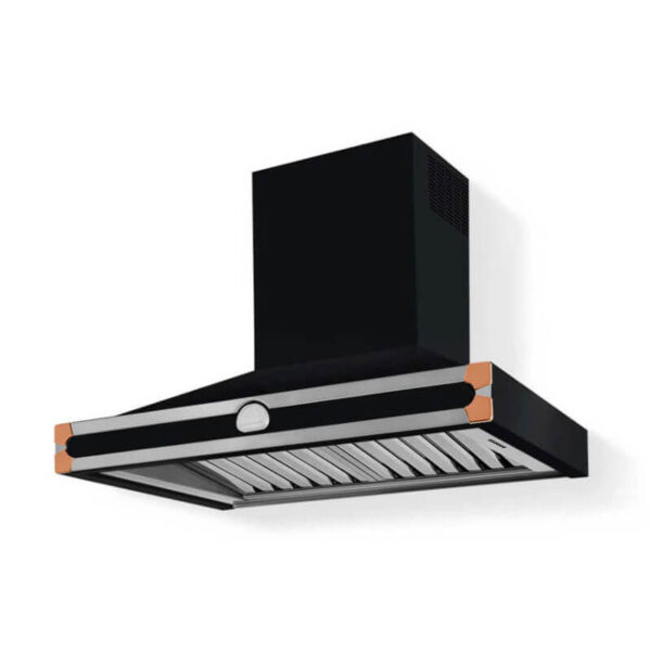 La Cornue Albertine90 Shiny Black Rangehood | HS9M - Image 3