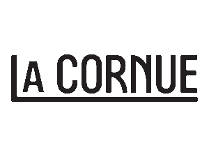 La Cornue logo representing luxury kitchen appliances and cooking ranges