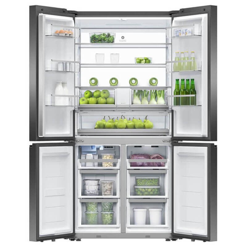 Fisher & Paykel 690L Series 7 Quad Door Refrigerator Freezer Ice & Water | RF730QNUVB1 - Image 2