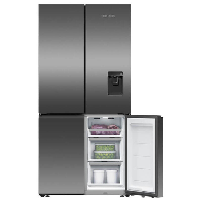 Fisher & Paykel 690L Series 7 Quad Door Refrigerator Freezer Ice & Water | RF730QNUVB1 - Image 3