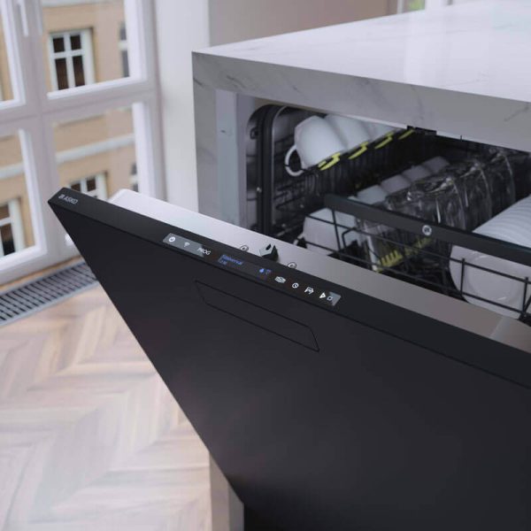 Asko 82cm Dishwasher BuiltIn Logic Black Steel DBI565IK.BS.AU