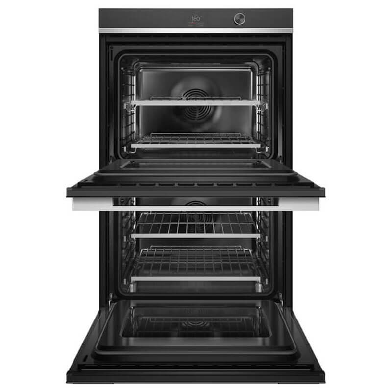 Fisher & Paykel 76cm Series 9 Contemporary Pyrolytic Double Oven | OB76DDPTDX2 - Image 2