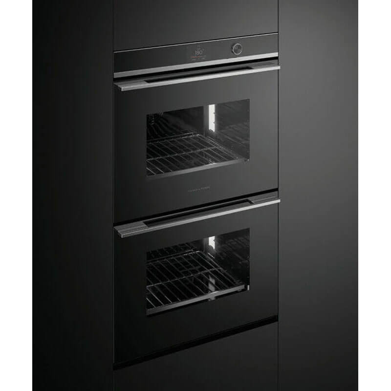 Fisher & Paykel 76cm Series 9 Contemporary Pyrolytic Double Oven | OB76DDPTDX2 - Image 3